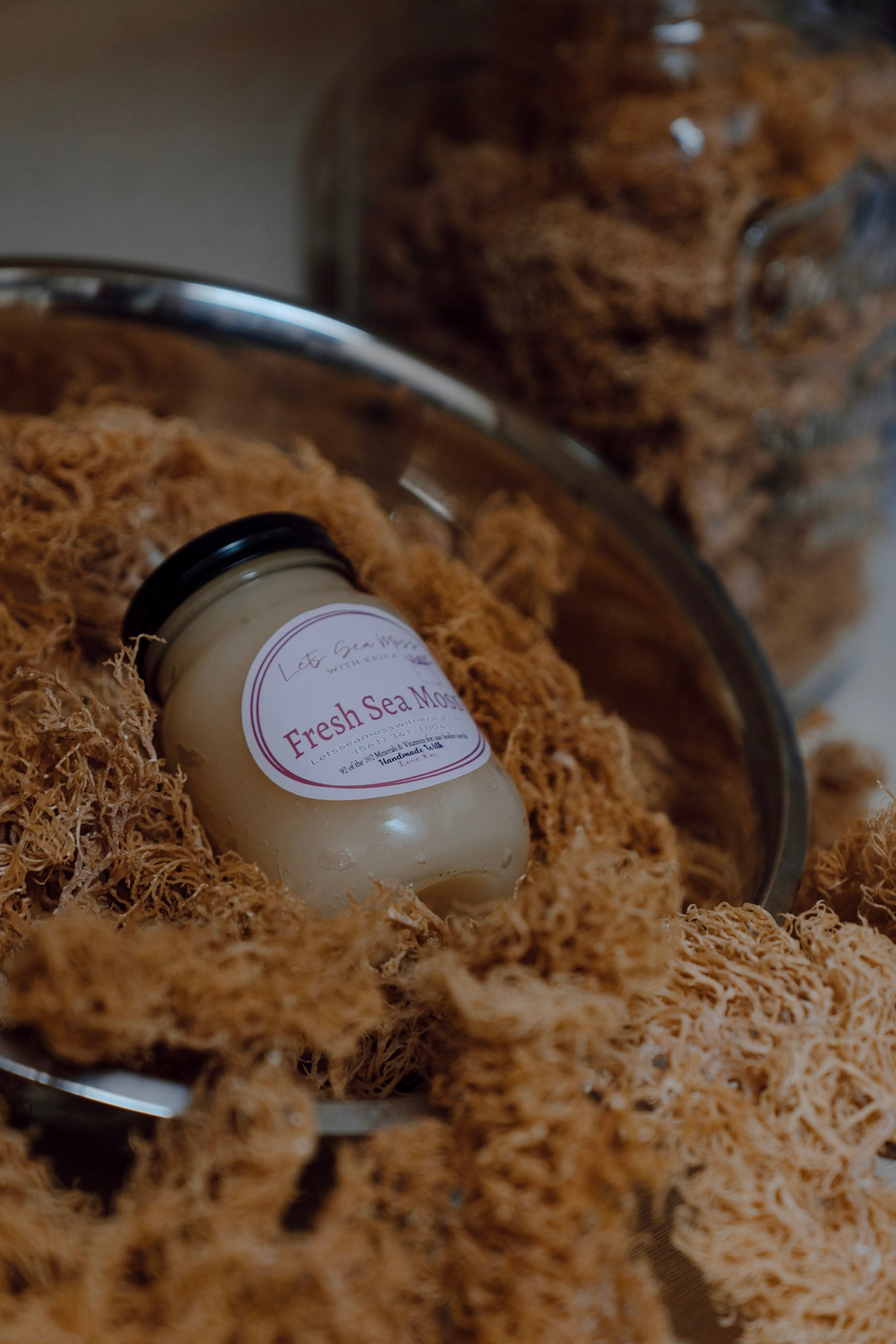 Wildcrafted Organic Sea Moss Plain Gel