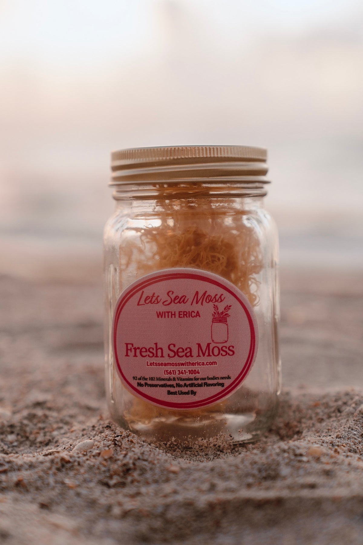Wildcrafted Organic Sea Moss Plain Gel